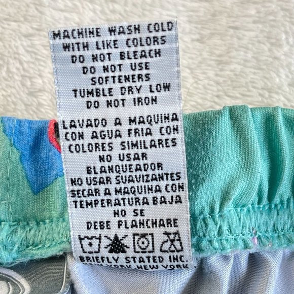 Briefly Stated Pants PJs Unicorn Pug Dog Cat Narwhal Battle EPIC Rainbow Size L - Picture 15 of 15